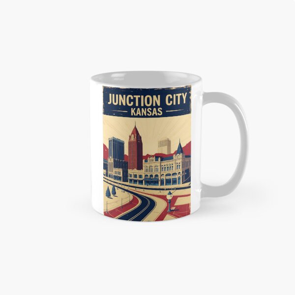 Item preview, Junction City Kansas 1950s USA Vintage Travel Tourism designed and sold by TravelersGems.
