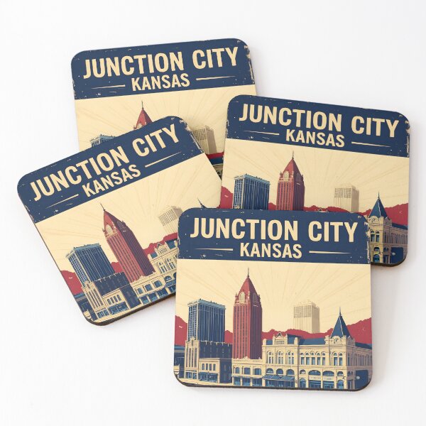 Item preview, Junction City Kansas 1950s USA Vintage Travel Tourism designed and sold by TravelersGems.