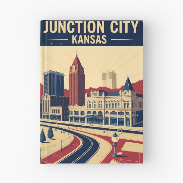 Item preview, Junction City Kansas 1950s USA Vintage Travel Tourism designed and sold by TravelersGems.