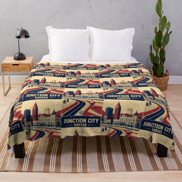 Item preview, Junction City Kansas 1950s USA Vintage Travel Tourism designed and sold by TravelersGems.