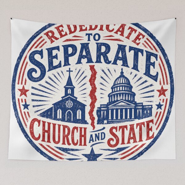 Item preview, Rededicate to Separate Church and State designed and sold by irregulargoods.