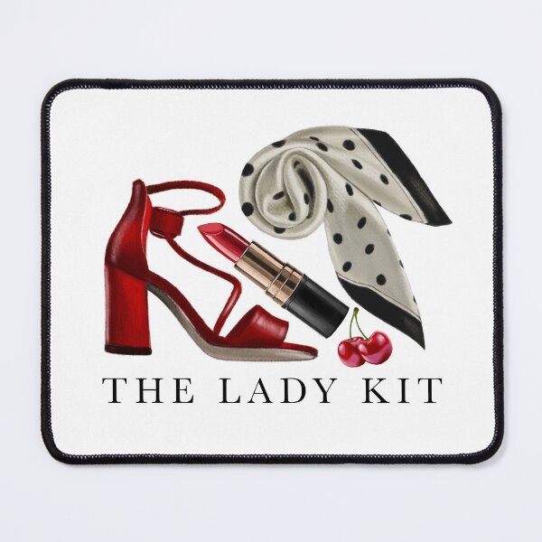 Item preview, The Lady Kit - Cherry Red Elegance Essentials designed and sold by Ziana.art.