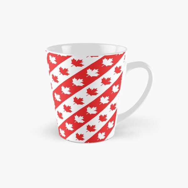 Item preview, Canada Day Maple Leaf Red White Patriotic Pattern designed and sold by DaVinciFeather.