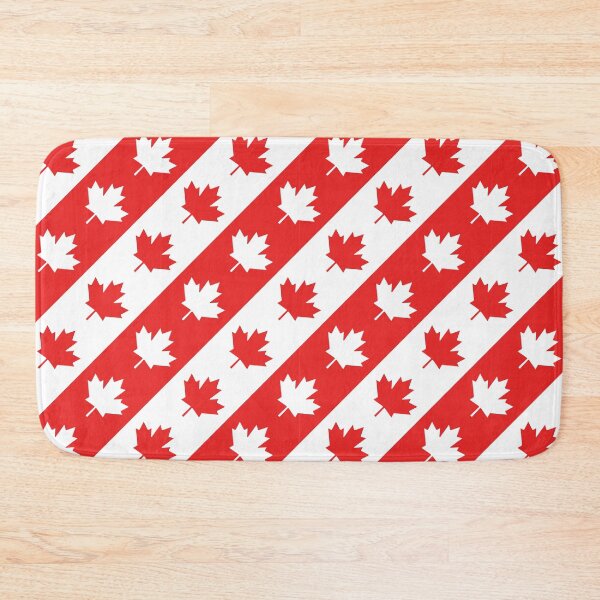 Item preview, Canada Day Maple Leaf Red White Patriotic Pattern designed and sold by DaVinciFeather.