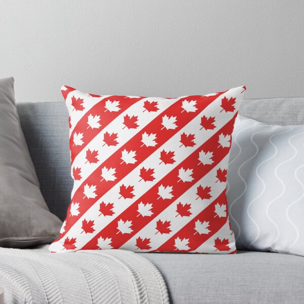 Item preview, Canada Day Maple Leaf Red White Patriotic Pattern designed and sold by DaVinciFeather.