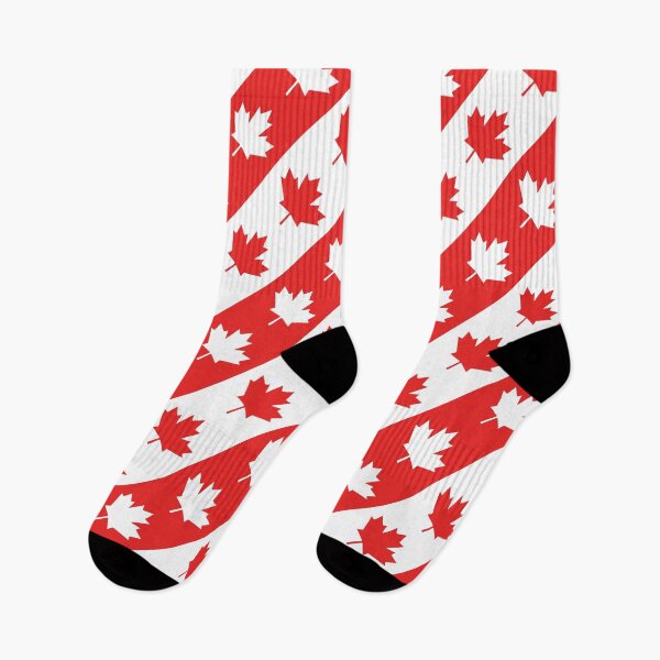 Item preview, Canada Day Maple Leaf Red White Patriotic Pattern designed and sold by DaVinciFeather.