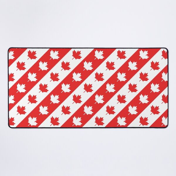 Item preview, Canada Day Maple Leaf Red White Patriotic Pattern designed and sold by DaVinciFeather.