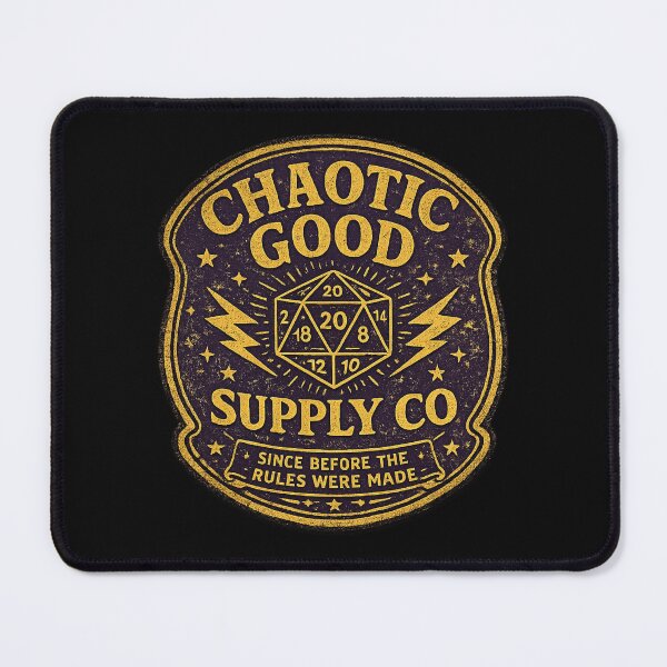 Item preview, Chaotic Good Supply Co Since Before the Rules – Funny Vintage Fictional Brand | Chaotic Good Gift designed and sold by irfanshikh.