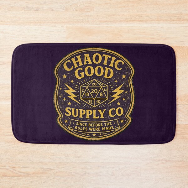 Item preview, Chaotic Good Supply Co Since Before the Rules – Funny Vintage Fictional Brand | Chaotic Good Gift designed and sold by irfanshikh.