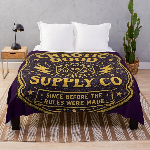Item preview, Chaotic Good Supply Co Since Before the Rules – Funny Vintage Fictional Brand | Chaotic Good Gift designed and sold by irfanshikh.