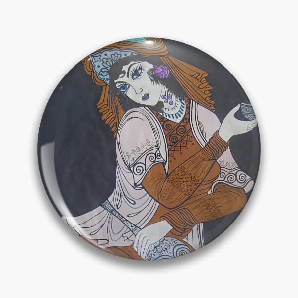 Item preview, Persian Woman with Traditional Dress and Wine Cup designed and sold by Tulip1358.