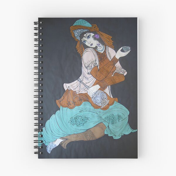 Item preview, Persian Woman with Traditional Dress and Wine Cup designed and sold by Tulip1358.
