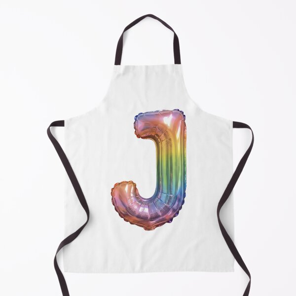 Item preview, Iridescent Balloon Letter J Monogram designed and sold by GymTanLaundry.