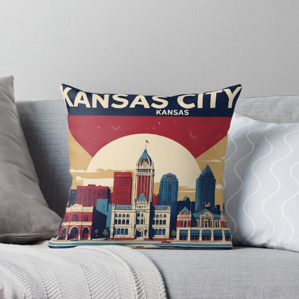 Item preview, Kansas City Kansas 1950s USA Vintage Travel Tourism designed and sold by TravelersGems.