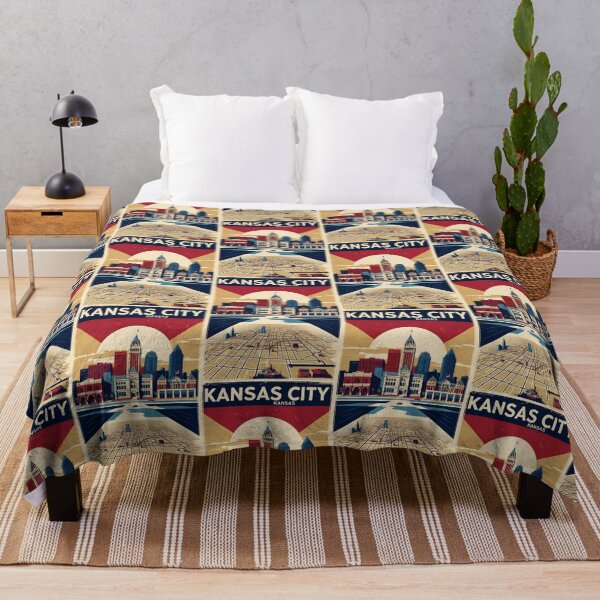 Item preview, Kansas City Kansas 1950s USA Vintage Travel Tourism designed and sold by TravelersGems.