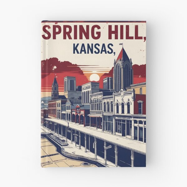 Item preview, Spring Hill Kansas 1950s USA Vintage Travel Tourism designed and sold by TravelersGems.