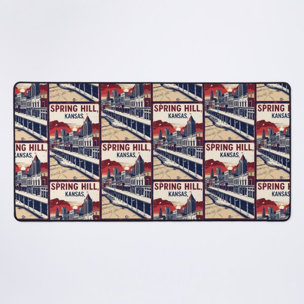 Item preview, Spring Hill Kansas 1950s USA Vintage Travel Tourism designed and sold by TravelersGems.