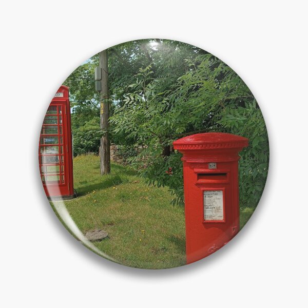 Item preview, English mailbox and telephone designed and sold by colorgallery11.
