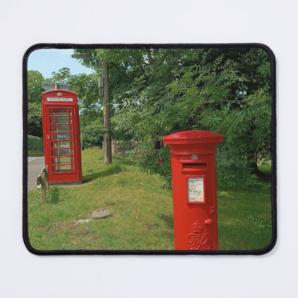 Item preview, English mailbox and telephone designed and sold by colorgallery11.