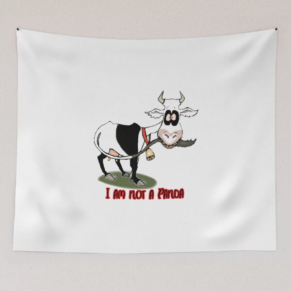 Item preview, Black and white cow designed and sold by Navy67.