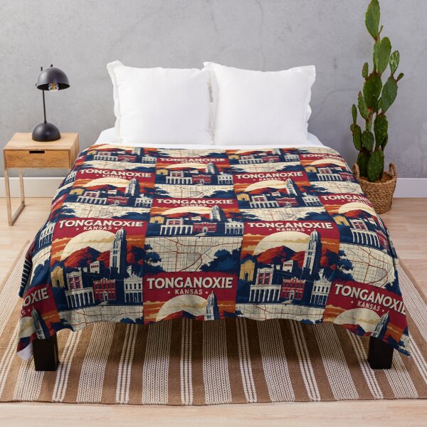 Item preview, Tonganoxie Kansas 1950s USA Vintage Travel Tourism designed and sold by TravelersGems.
