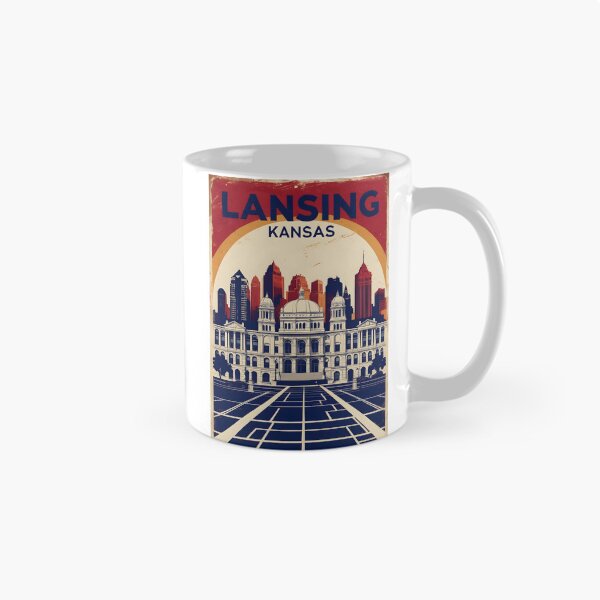 Artikelvorschau, Lansing, Kansas, USA der 1950er Jahre – Vintage-Reisen und Tourismus entworfen und verkauft von TravelersGems.