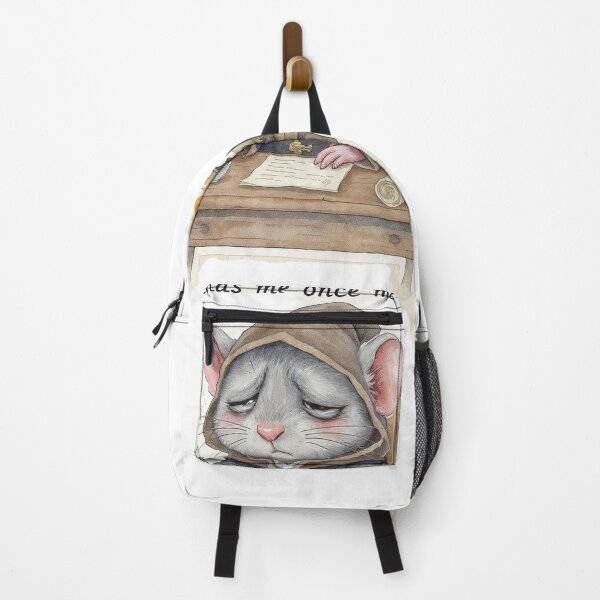 Item preview, Medieval Rat Troubled by Work Letters Sticker designed and sold by mimesshop.