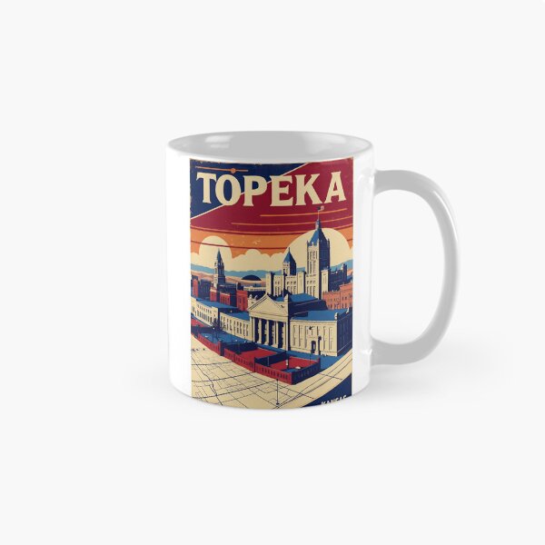 Item preview, Topeka Kansas 1950s USA Vintage Travel Tourism designed and sold by TravelersGems.