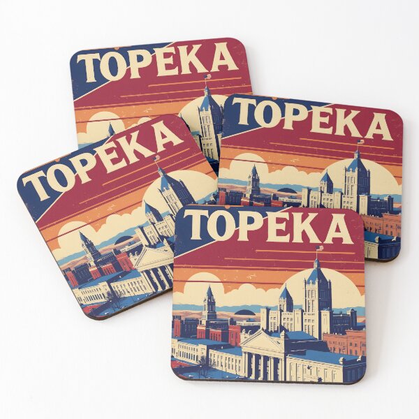 Item preview, Topeka Kansas 1950s USA Vintage Travel Tourism designed and sold by TravelersGems.