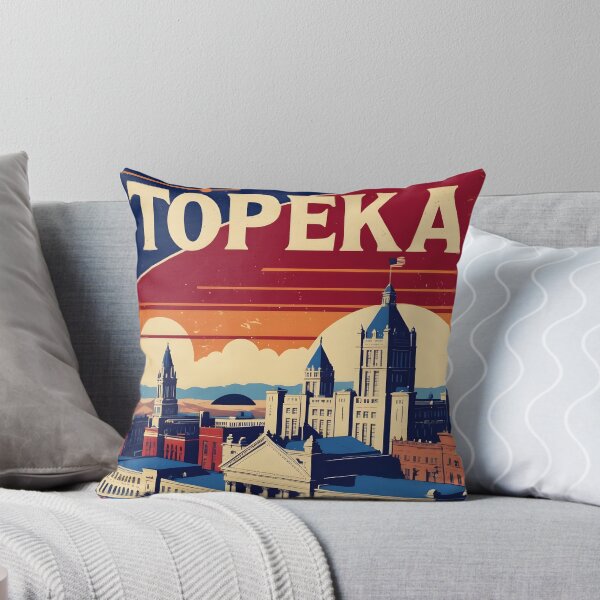 Item preview, Topeka Kansas 1950s USA Vintage Travel Tourism designed and sold by TravelersGems.