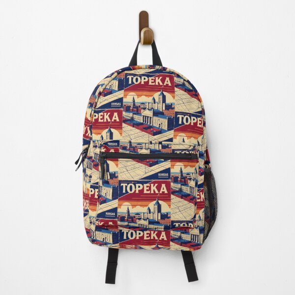 Item preview, Topeka Kansas 1950s USA Vintage Travel Tourism designed and sold by TravelersGems.