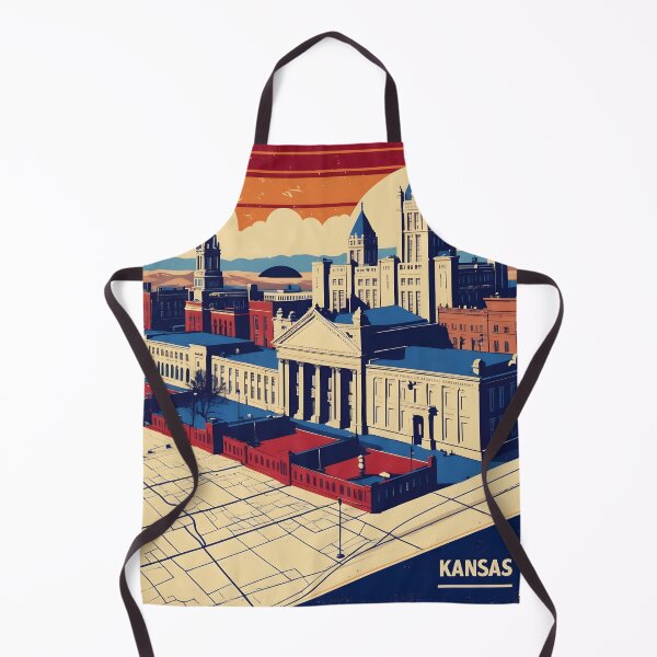 Item preview, Topeka Kansas 1950s USA Vintage Travel Tourism designed and sold by TravelersGems.