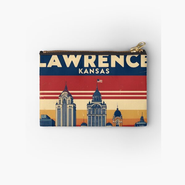 Item preview, Lawrence Kansas 1950s USA Vintage Travel Tourism designed and sold by TravelersGems.