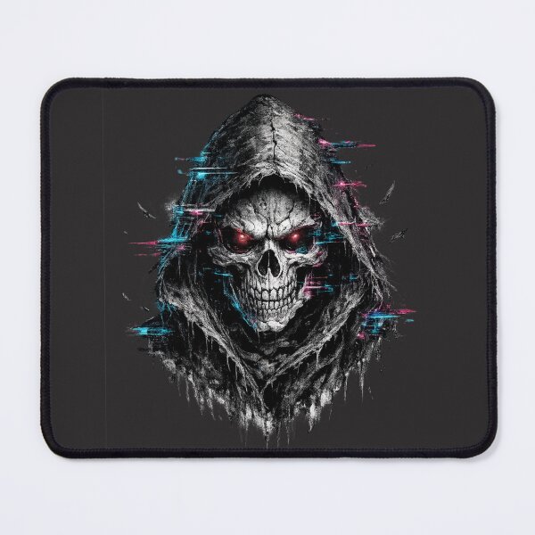 Item preview, Cyber Grim Reaper Skull designed and sold by Ghost Of Chill.