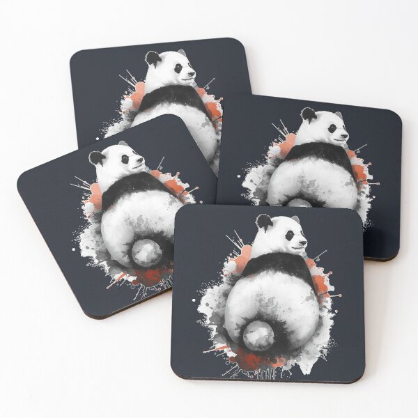 Item preview, Cute Panda Watercolor Shirt – Minimal Artistic Panda Design designed and sold by Biedroneczka.