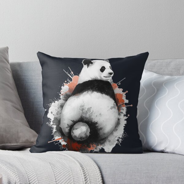 Item preview, Cute Panda Watercolor Shirt – Minimal Artistic Panda Design designed and sold by Biedroneczka.