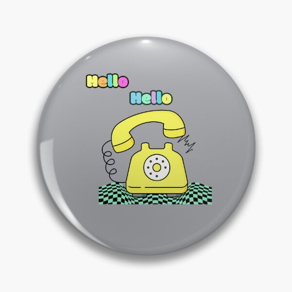 Item preview, Retro Hello Call designed and sold by Aimetoi.