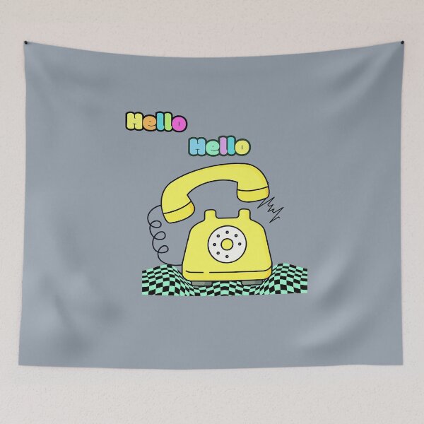 Item preview, Retro Hello Call designed and sold by Aimetoi.
