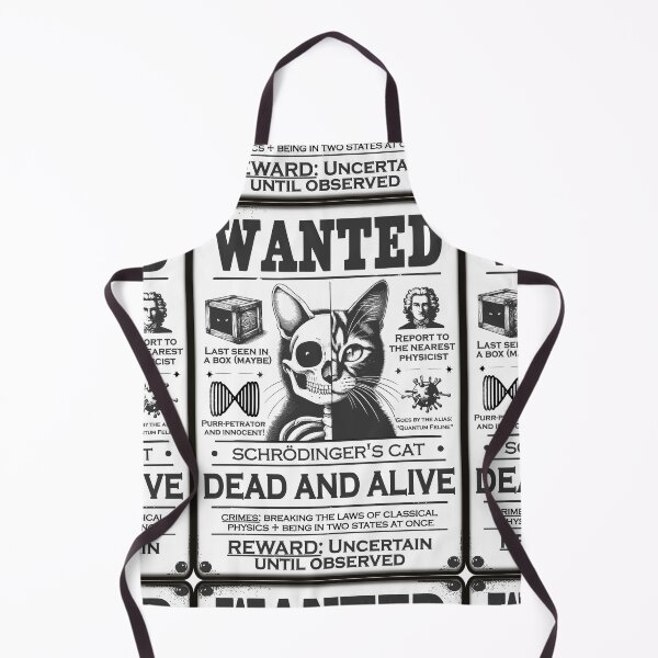 Item preview, Schrödinger's Cat - Wanted Dead AND Alive designed and sold by Groenendijk.