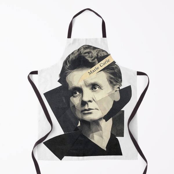 Item preview, Marie Curie – Scientific Collage Portrait Art Print | Women in Science Feminist Poster designed and sold by OzzFrequency.