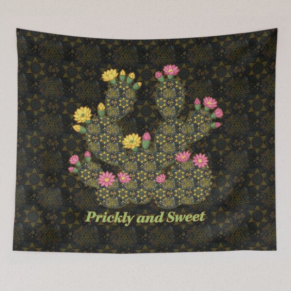 Item preview, Star of David, Pattern 61, Prickly and Sweet Cactus. designed and sold by UltraQuirky.