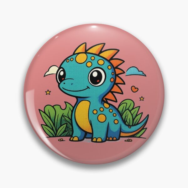 Item preview, Rawr-some Pal: Cute Stippled Little Dinosaur designed and sold by Miheerala.