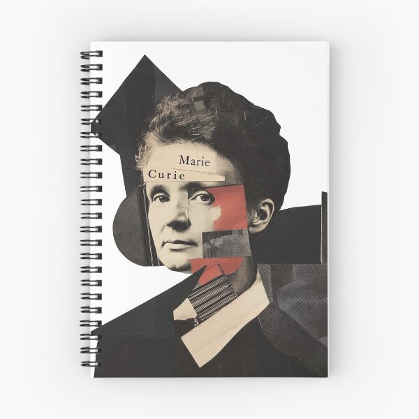Item preview, Marie Curie – Scientific Collage Portrait Art Print | Women in Science Feminist Poster designed and sold by OzzFrequency.