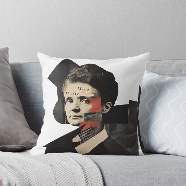 Item preview, Marie Curie – Scientific Collage Portrait Art Print | Women in Science Feminist Poster designed and sold by OzzFrequency.