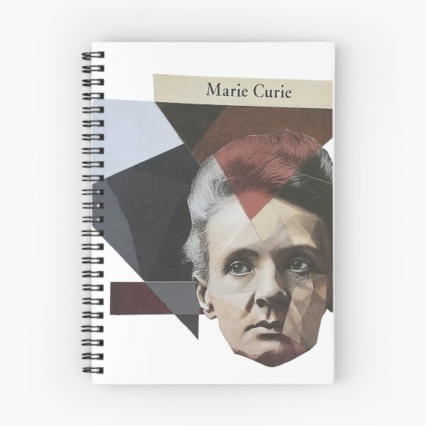 Item preview, Marie Curie – Scientific Collage Portrait Art Print | Women in Science Feminist Poster designed and sold by OzzFrequency.