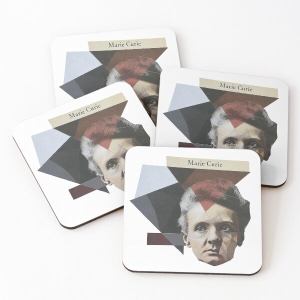Item preview, Marie Curie – Scientific Collage Portrait Art Print | Women in Science Feminist Poster designed and sold by OzzFrequency.