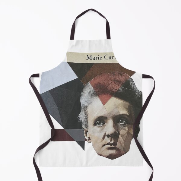 Item preview, Marie Curie – Scientific Collage Portrait Art Print | Women in Science Feminist Poster designed and sold by OzzFrequency.