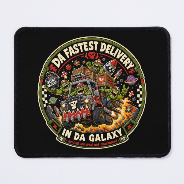 Item preview, Orks - Da Fastest Delivery In Da Galaxy designed and sold by Forged in the Warp.