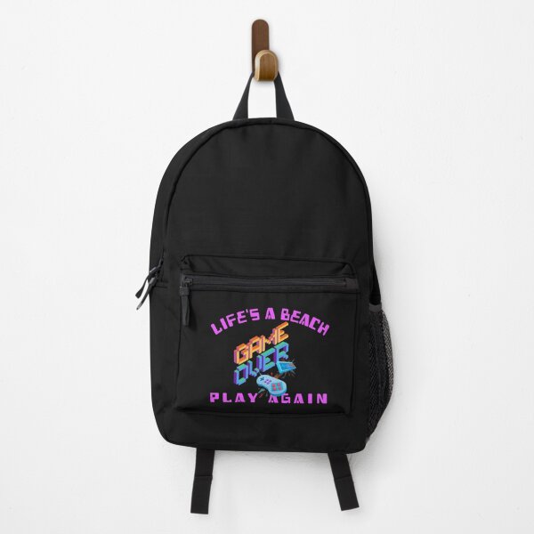 Item preview, Life's A Beach, Game Over, Play Again designed and sold by HoppingCreation.