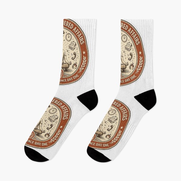 Item preview, Bureau of Unbothered Affairs Not Our Problem – Funny Vintage Seal | Unbothered Confidence Gift designed and sold by irfanshikh.